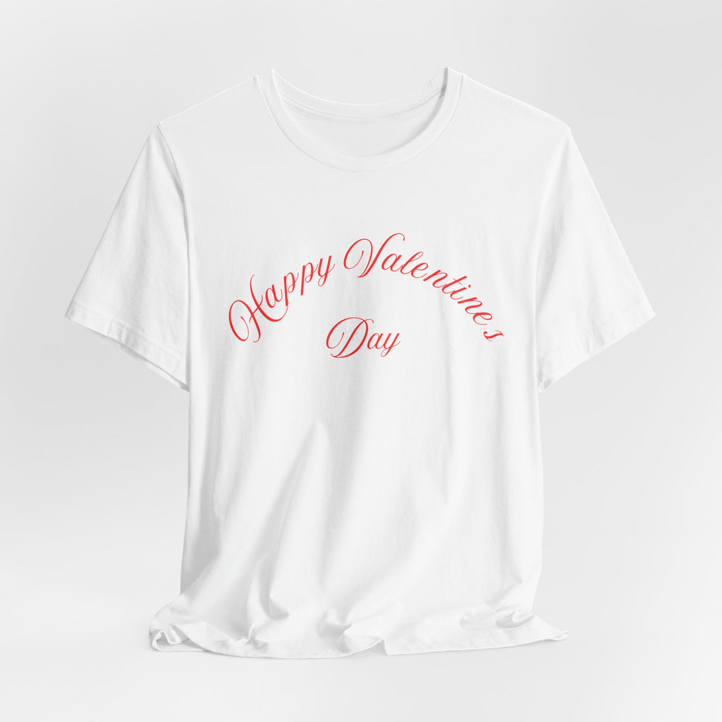 Happy Valentine’s Day for Her  "Rose Graphic Tee Shirt"