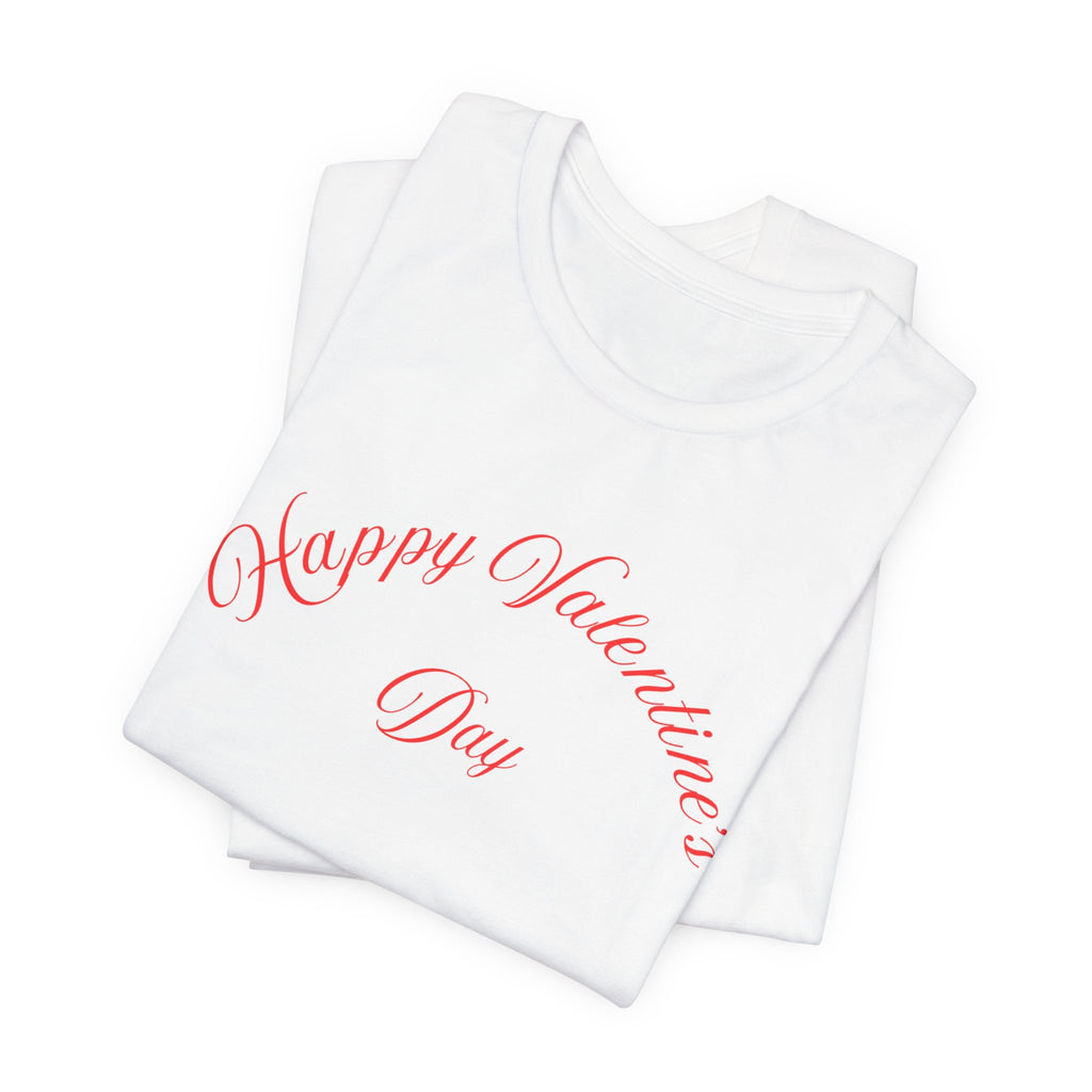 Happy Valentine's Day for Him "Romantic Rose Graphic Tee"