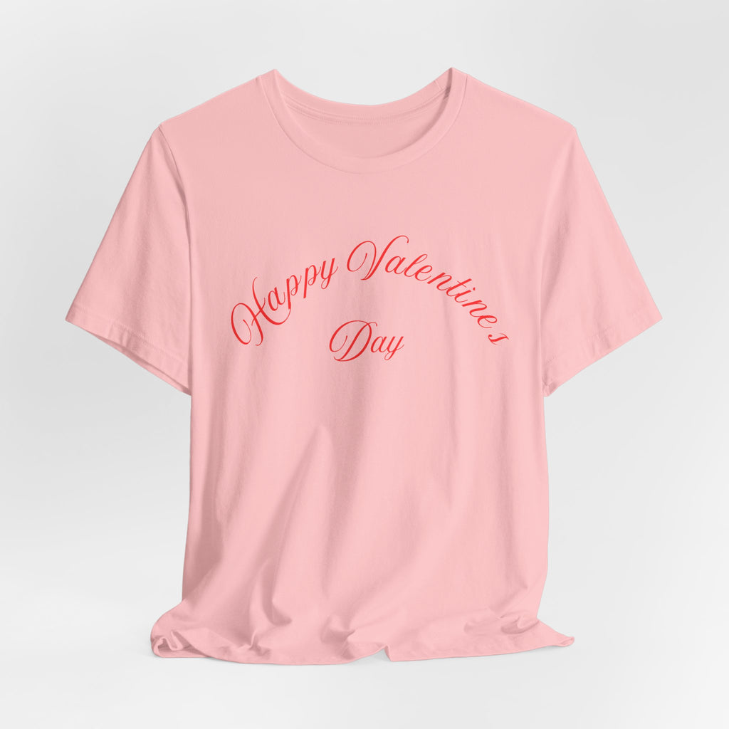 Happy Valentine’s Day for Her  "Rose Graphic Tee Shirt"