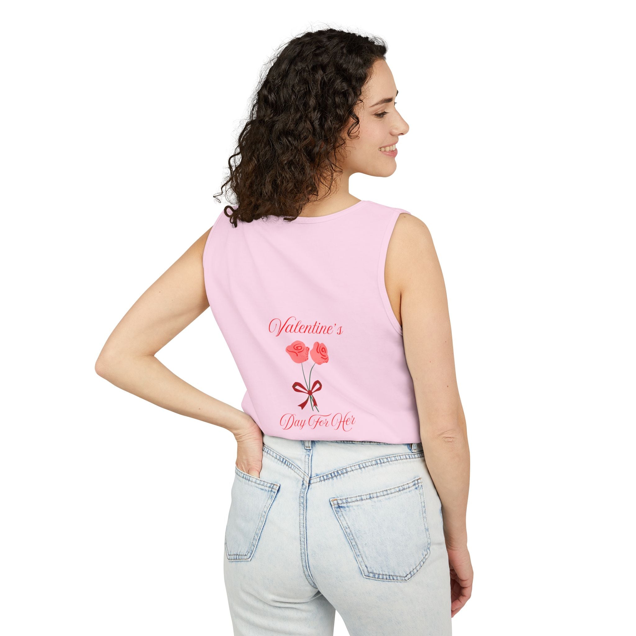 Happy Valentine's Day for Her "Floral Rose Design Vest"