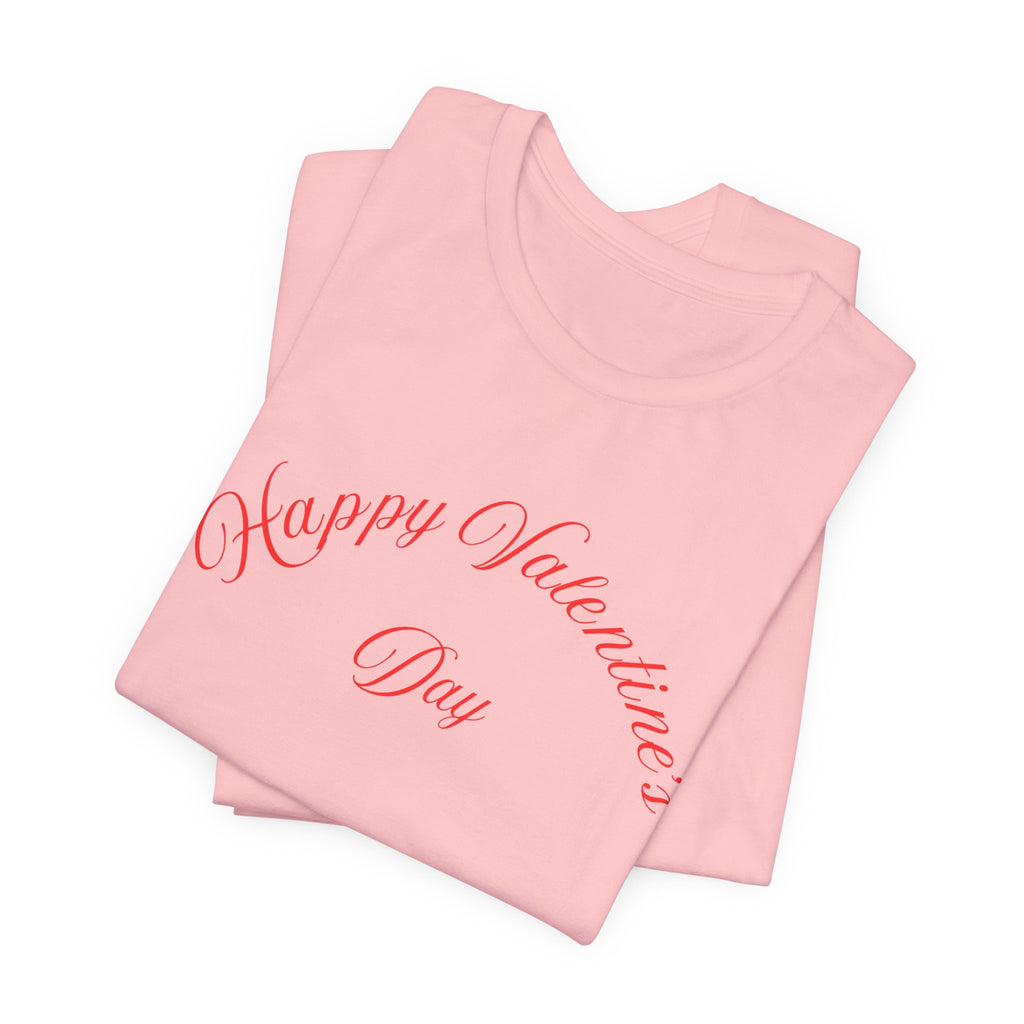 Happy Valentine's Day for Him "Romantic Rose Graphic Tee"