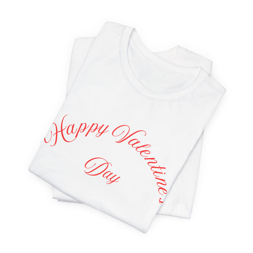 Happy Valentine’s Day for Her  "Rose Graphic Tee Shirt"