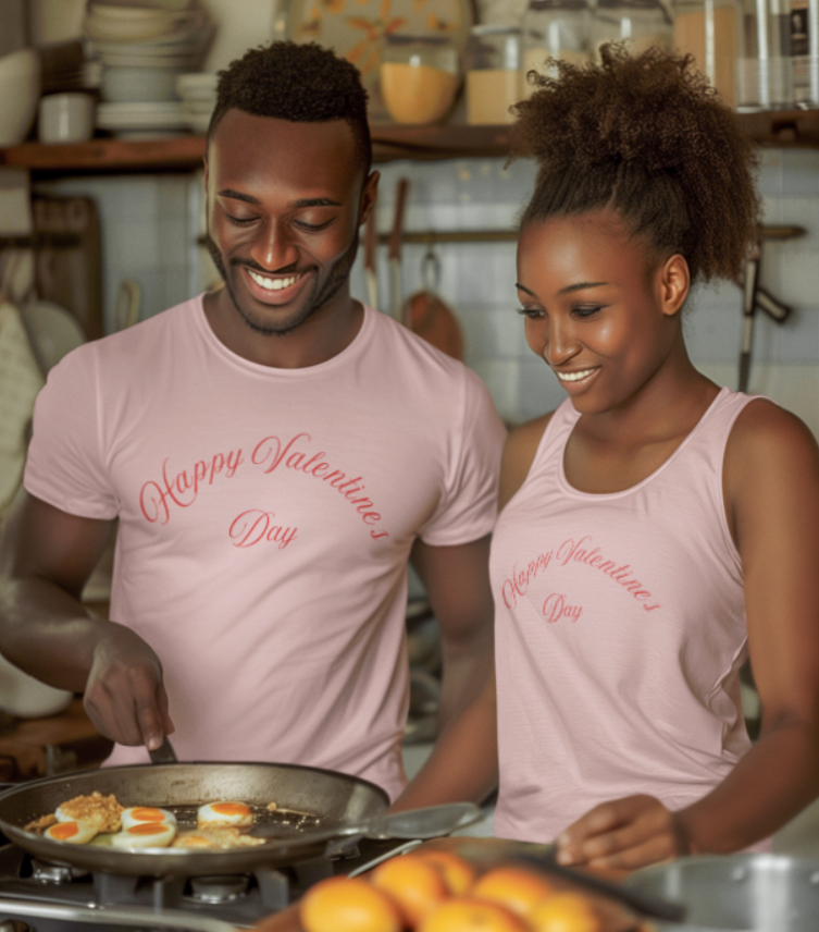 Happy Valentine's Day for Her "Floral Rose Design Vest"